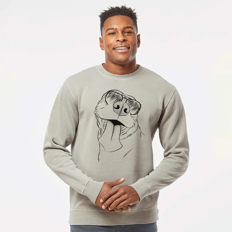 Act Now gym ready hoodieAviator Xena the American Staffordshire Terrier - Unisex Pigment Dyed Crew Sweatshirt Act Now gym ready hoodieAviator Xena the American Staffordshire Terrier - Unisex Pigment Dyed Crew Sweatshirt