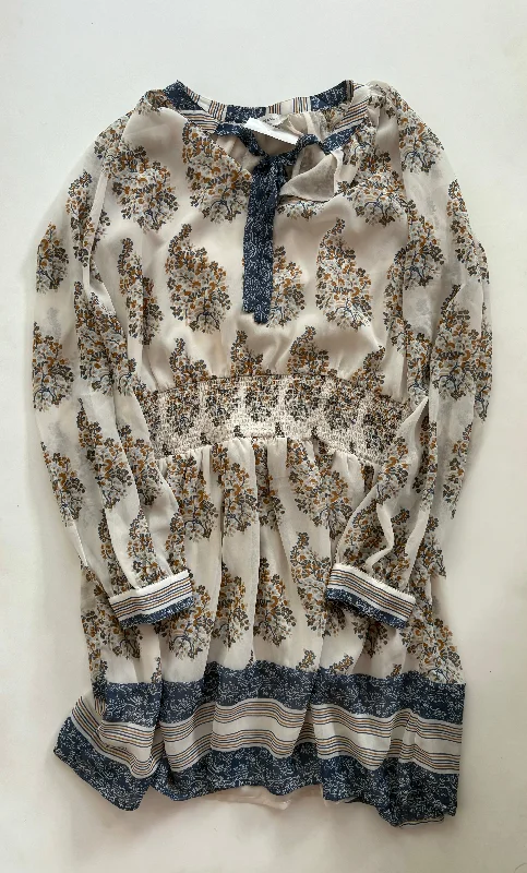 Hot Deal puff sleeve dressDress Work By Lucky Brand O In Floral, Size: S