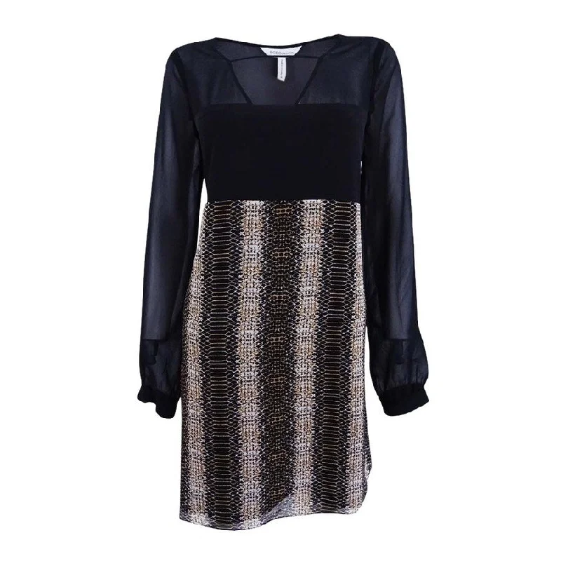 Special Discount off-the-shoulder dressBCBGeneration Women's Chiffon Graphic Shift Dress XS, Black Special Discount off-the-shoulder dressBCBGeneration Women's Chiffon Graphic Shift Dress XS, Black