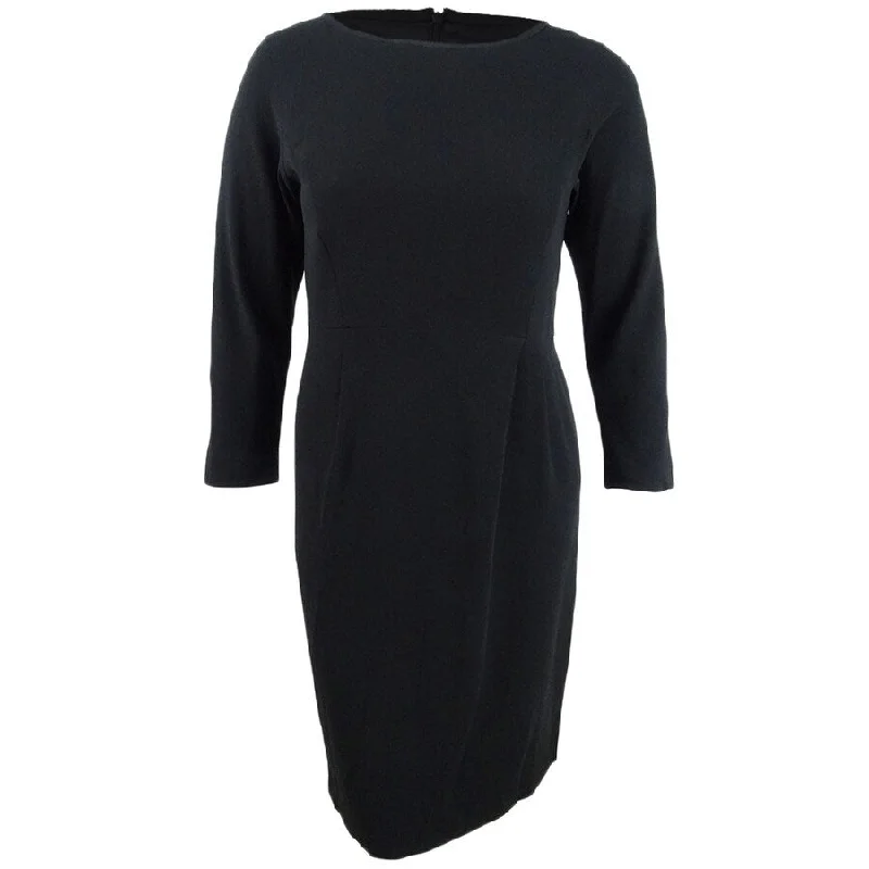 Last Chance party-ready dressWeekend Max Mara Women's Boat-Neck Dress (10, Black)