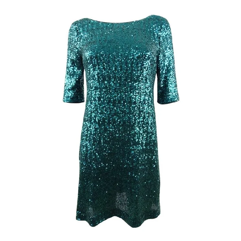One-DAY Sale minimalistic dressBetsey Johnson Women's Sequined A-Line Dress