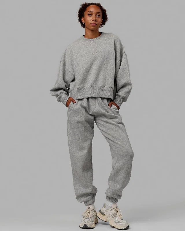 Lowest Prices MVP Oversized Sweater - Light Grey Marl