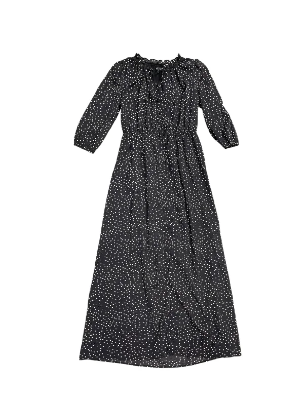 Price Drop comfy maxi dressDress Casual Maxi By Roolee In Black & White, Size: S