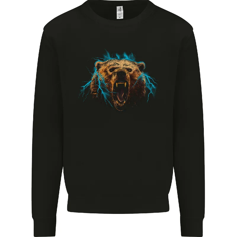Special Price eco-friendly fitness hoodieBear Lightening Bolt Mens Sweatshirt Jumper