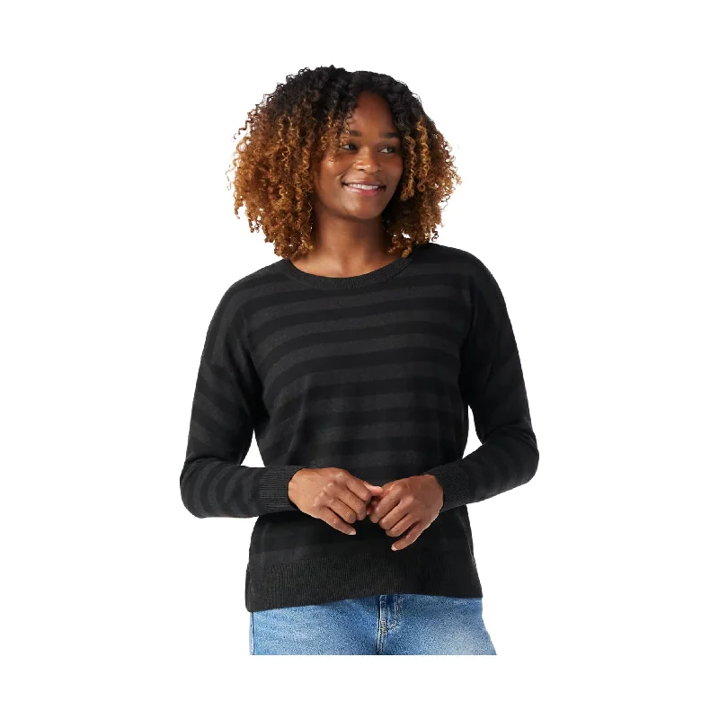 Bargain Prices Smartwool Women's Edgewood Boyfriend Crew Sweater - Black