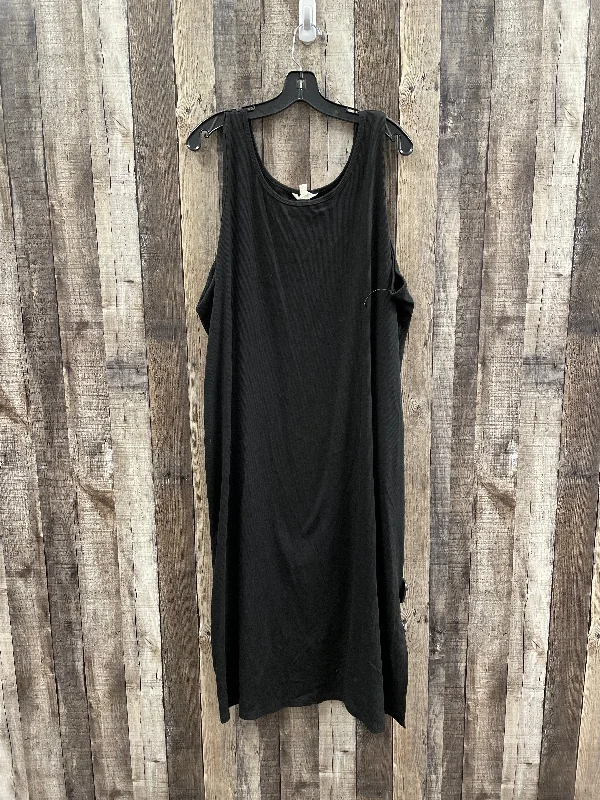 Price Blitz chic dressDress Casual Maxi By Terra & Sky In Black, Size: 3x