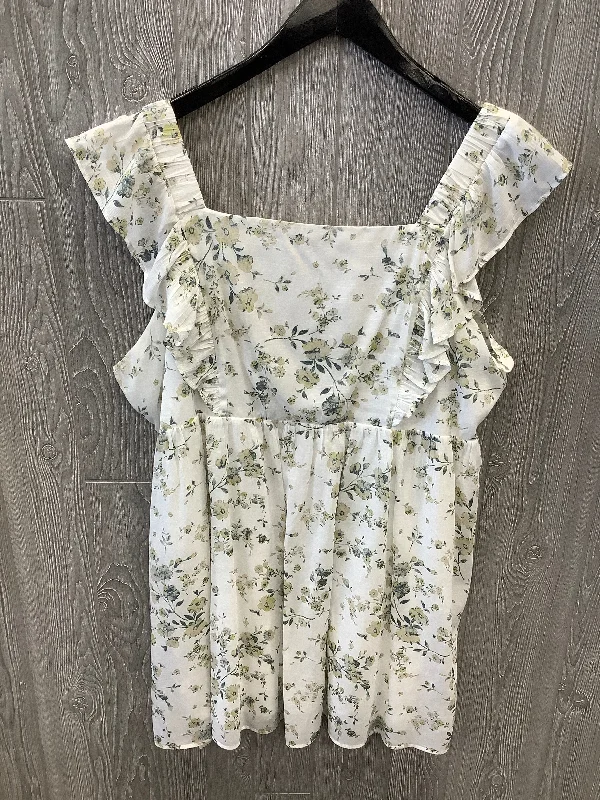 Act Now wool dressDress Casual Short By Wallflower In Green & White, Size: 3x
