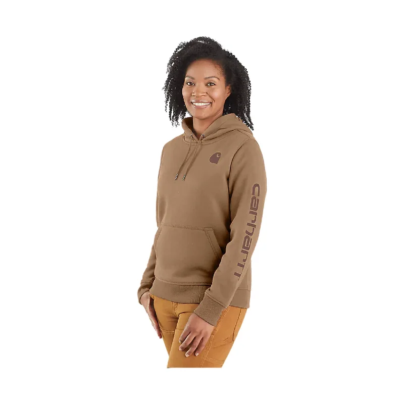 Quick Sale Carhartt Women's Relaxed Fit Midweight Logo Sleeve Graphic Sweatshirt - Flaxseed Quick Sale Carhartt Women's Relaxed Fit Midweight Logo Sleeve Graphic Sweatshirt - Flaxseed