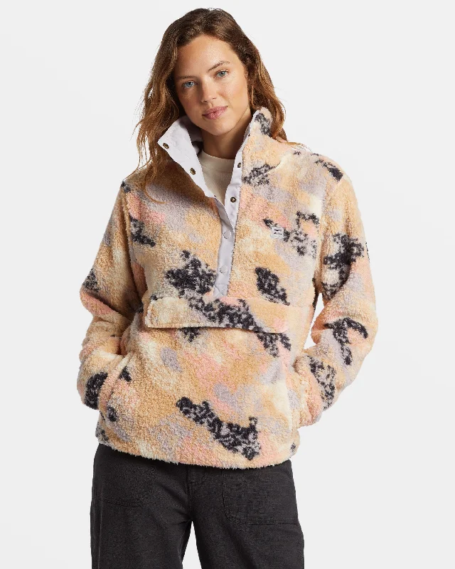 Today's Special Switchback Mock Neck Fleece - Summer Rain