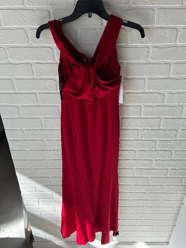 Super Sale summer floral dressDress Party Long By Cmc In Red, Size: S