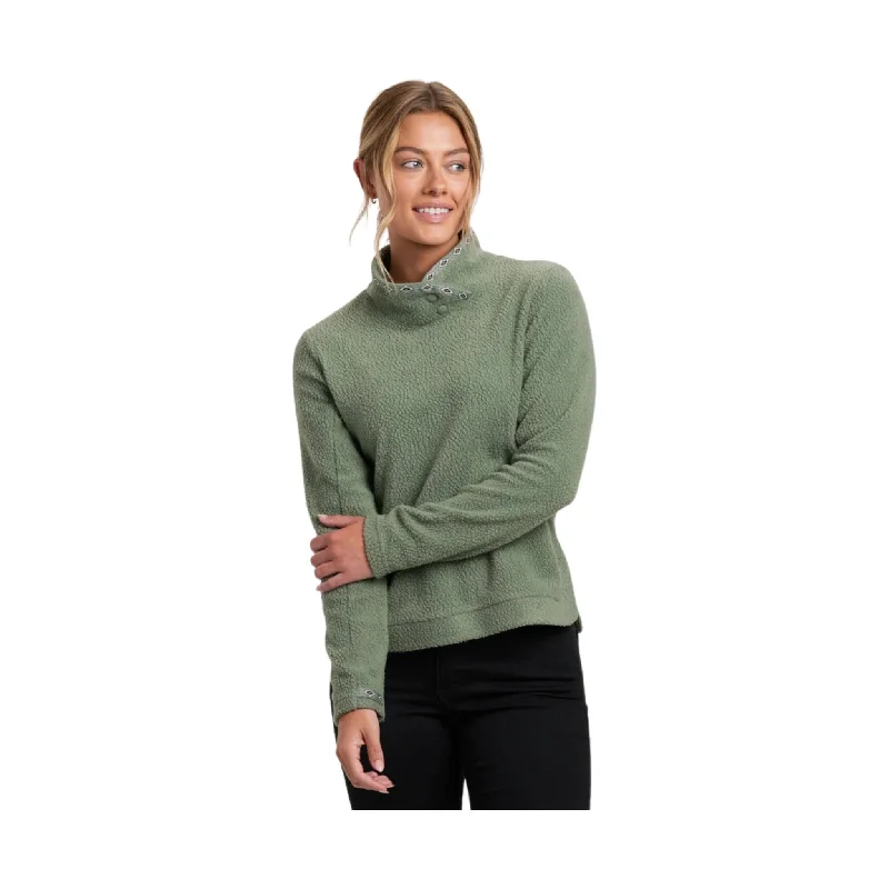 Early Access Kuhl Women's Hygge Snap Pullover - Soft pine