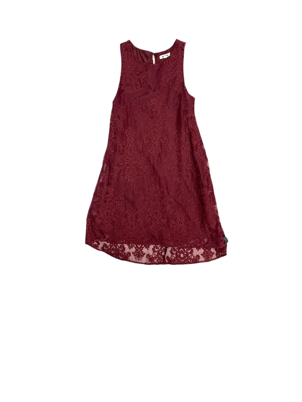 Factory Direct Sale long-sleeve floral dressDress Casual Short By Bb Dakota In Red, Size: S Factory Direct Sale long-sleeve floral dressDress Casual Short By Bb Dakota In Red, Size: S