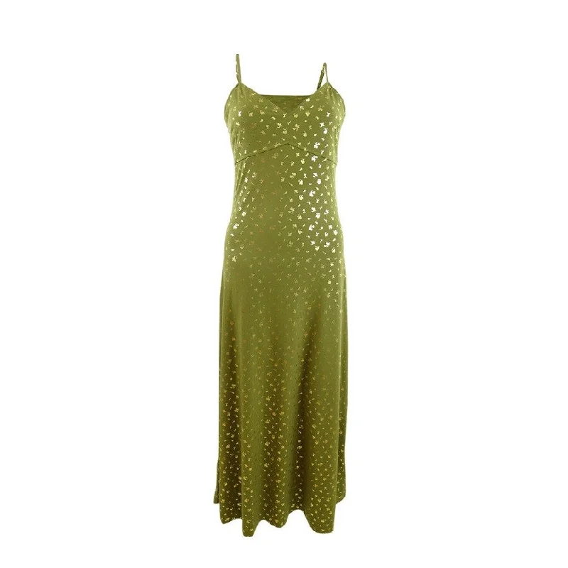 Reduced Prices classic fit-and-flare dressMICHAEL Michael Kors Women's Printed Maxi Slip Dress (XXS, Smoky Olive) Reduced Prices classic fit-and-flare dressMICHAEL Michael Kors Women's Printed Maxi Slip Dress (XXS, Smoky Olive)
