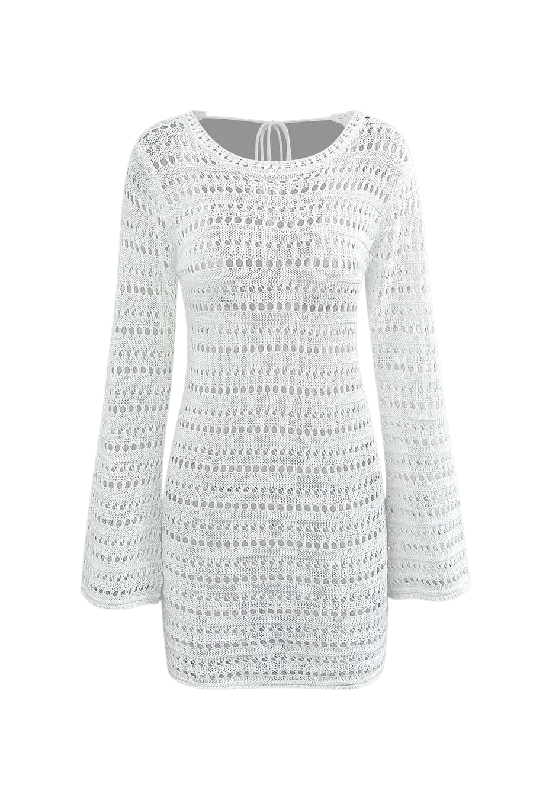 Don't Wait sleek midi dressA&A Vintage Crochet Summer Cover-Up Mini Dress