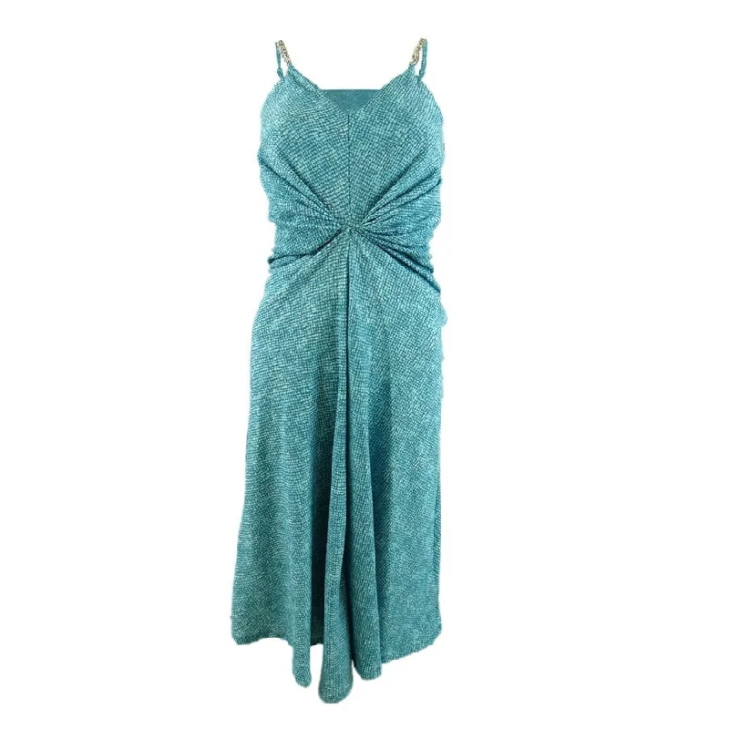 Loyalty Reward comfy maxi dressMICHAEL Michael Kors Women's Uroko Twist Chain-Strap Dress (L, Turquoise) Loyalty Reward comfy maxi dressMICHAEL Michael Kors Women's Uroko Twist Chain-Strap Dress (L, Turquoise)