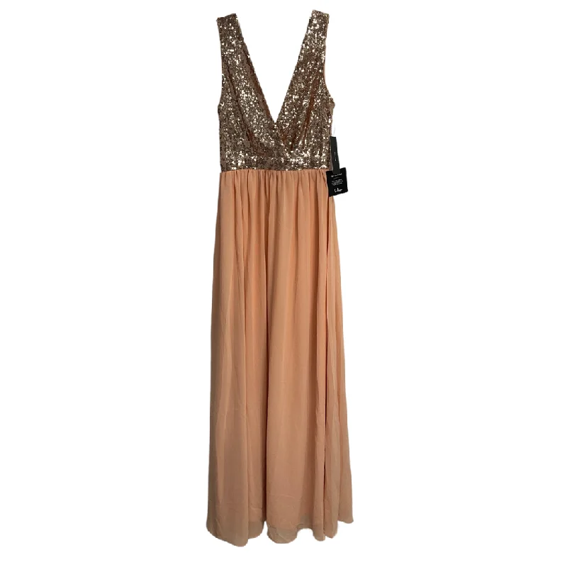New Markdowns knit dressDress Party Long By Lulus In Peach, Size: S