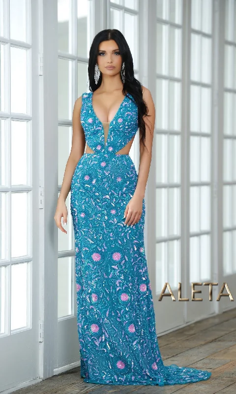Don't Miss flowy maxi dressAleta 877 Dress