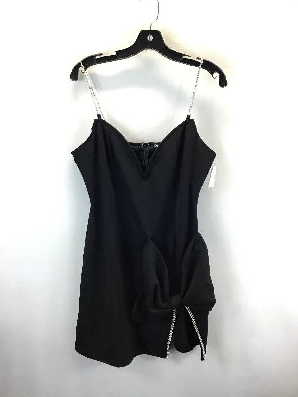 Deep Discounts ruffle dressDress Party Midi By Fashion Nova In Black & Silver, Size: Xl Deep Discounts ruffle dressDress Party Midi By Fashion Nova In Black & Silver, Size: Xl
