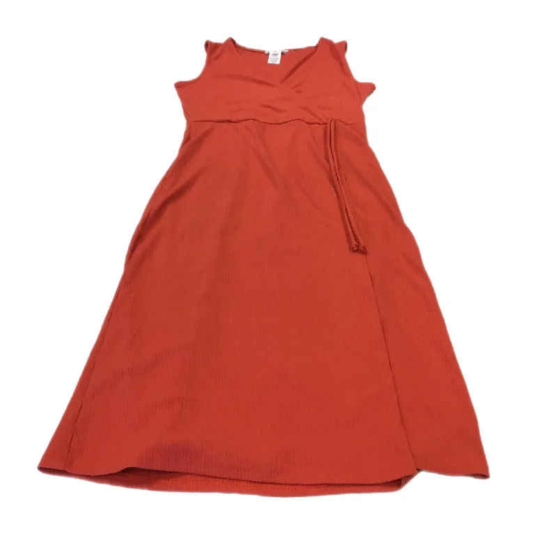 Hot Deal form-fitting dressDress Casual Midi By Rolla Coster In Orange, Size: M