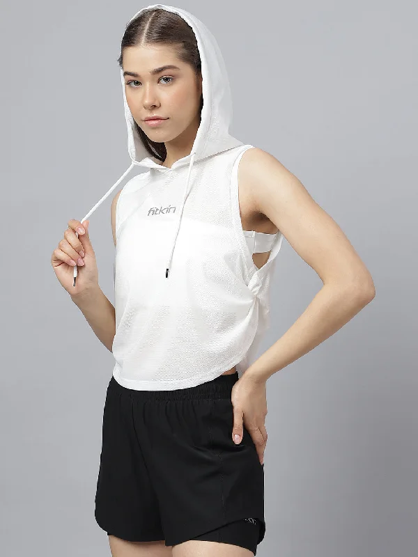 Price Smash Fitkin women side twist hoodie