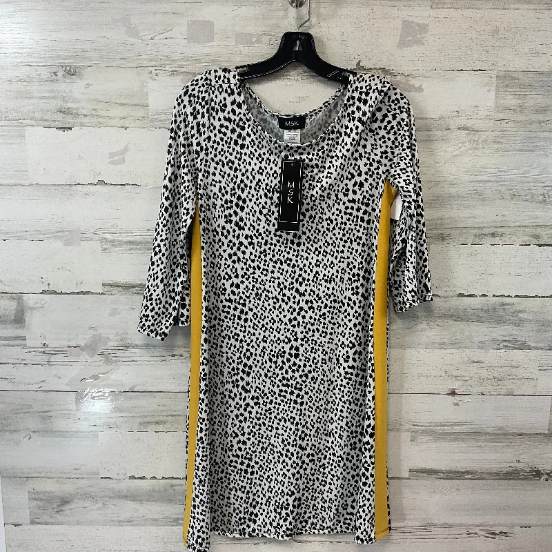 Bargain Bin cocktail dressDress Casual Short By Msk In Black & White, Size: S