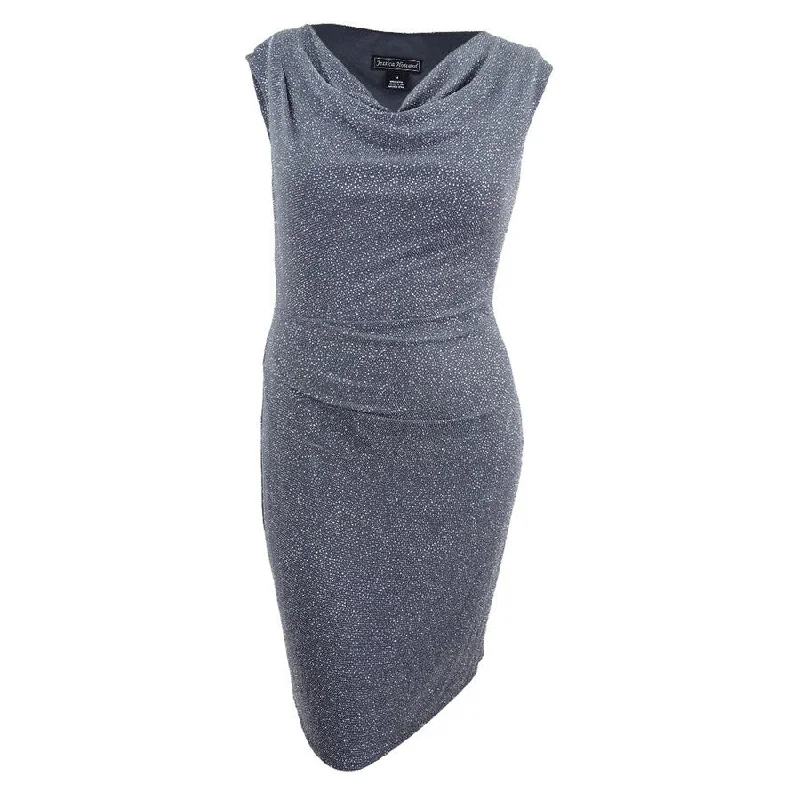 Reduced Prices winter dressJessica Howard Women's Draped & Ruched Glitter Dress