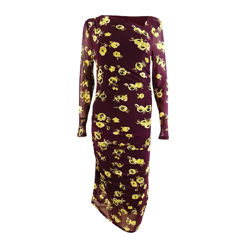 Price Cut layered dressCalvin Klein Women's Floral Print Asymmetrical Mesh Dress (M, Burgundy Multi) Price Cut layered dressCalvin Klein Women's Floral Print Asymmetrical Mesh Dress (M, Burgundy Multi)
