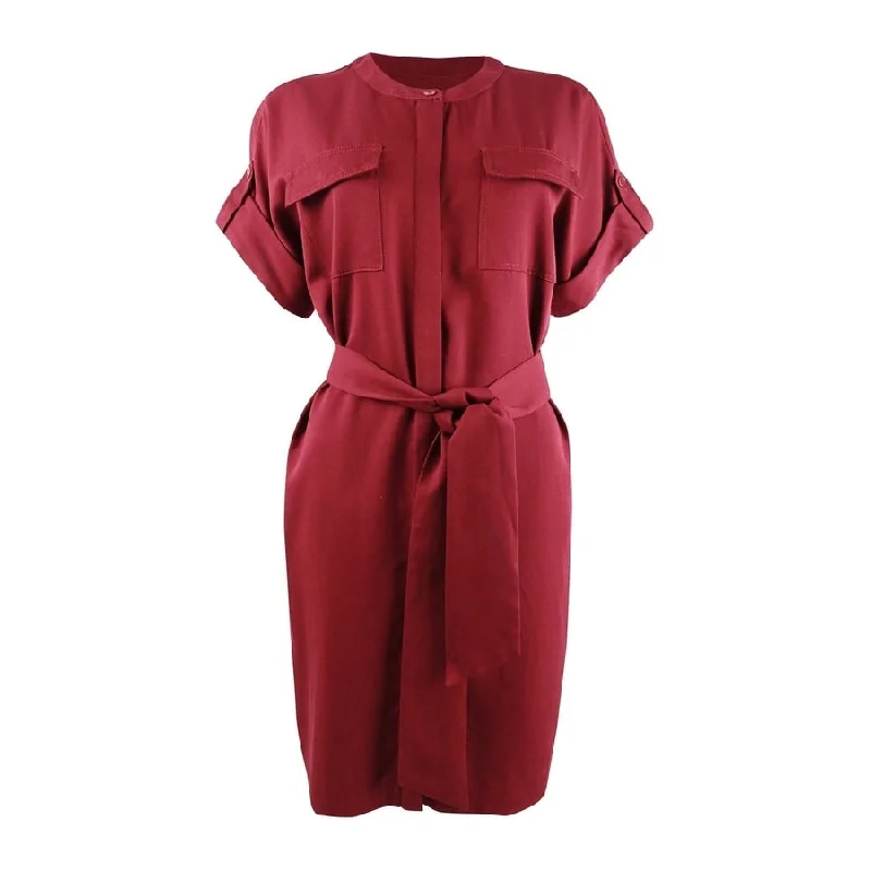 Discount Extravaganza backless dressTrina Turk Women's Boyant Belted Shirtdress (2, Chianti) Discount Extravaganza backless dressTrina Turk Women's Boyant Belted Shirtdress (2, Chianti)