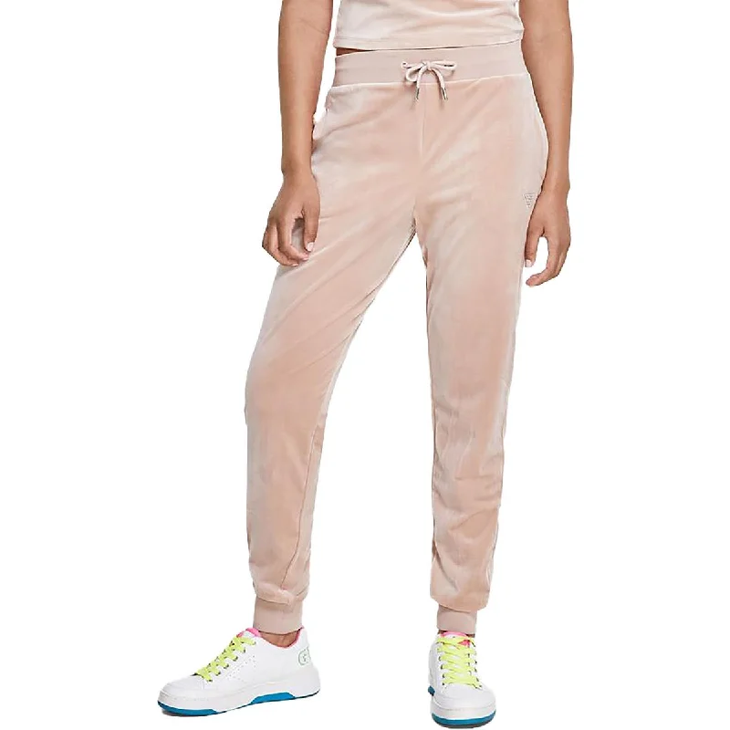 Bargain Prices Guess Womens High Rise Velour Jogger Pants