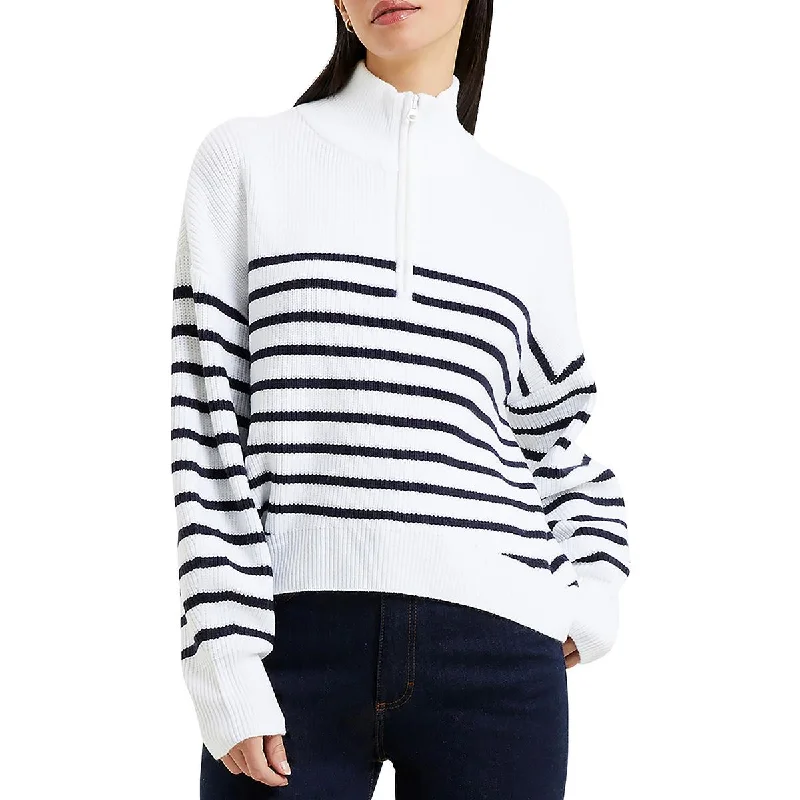 Winter White/Dark Stripe