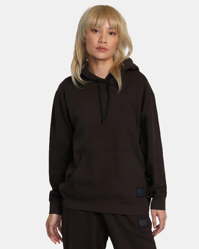 Stock Up and Save Selects Hooded Base Layer Top - Chocolate Torte