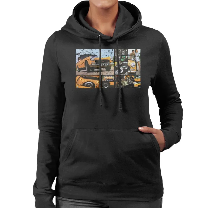 Today’s Special lightweight hoodieAustin Healey Sprite Mark IV Montage British Motor Heritage Women's Hooded Sweatshirt Today’s Special lightweight hoodieAustin Healey Sprite Mark IV Montage British Motor Heritage Women's Hooded Sweatshirt