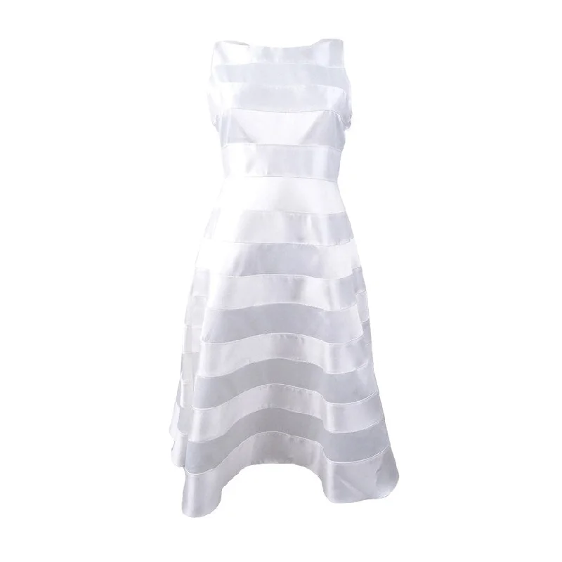 Deal Explosion midi dressAdrianna Papell Women's Striped A-line Dress