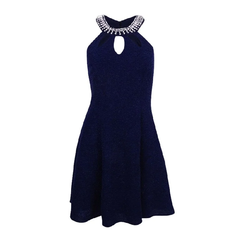 Exclusive Savings casual summer dressBetsy & Adam Women's Cut Out Jewel Neck Dress