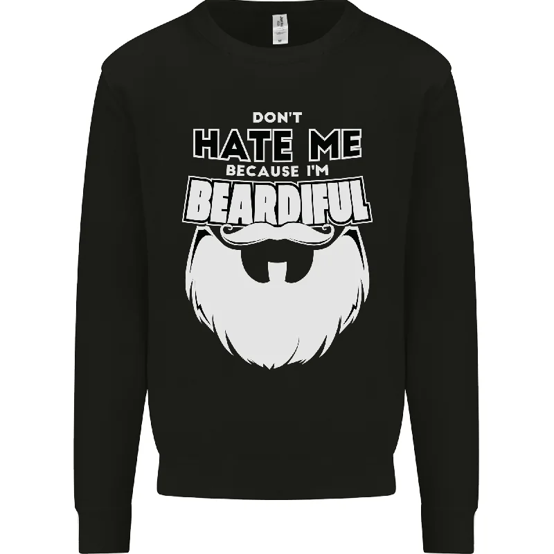 Deal of the Week luxe gym hoodieBeardiful Funny Beard Mens Sweatshirt Jumper