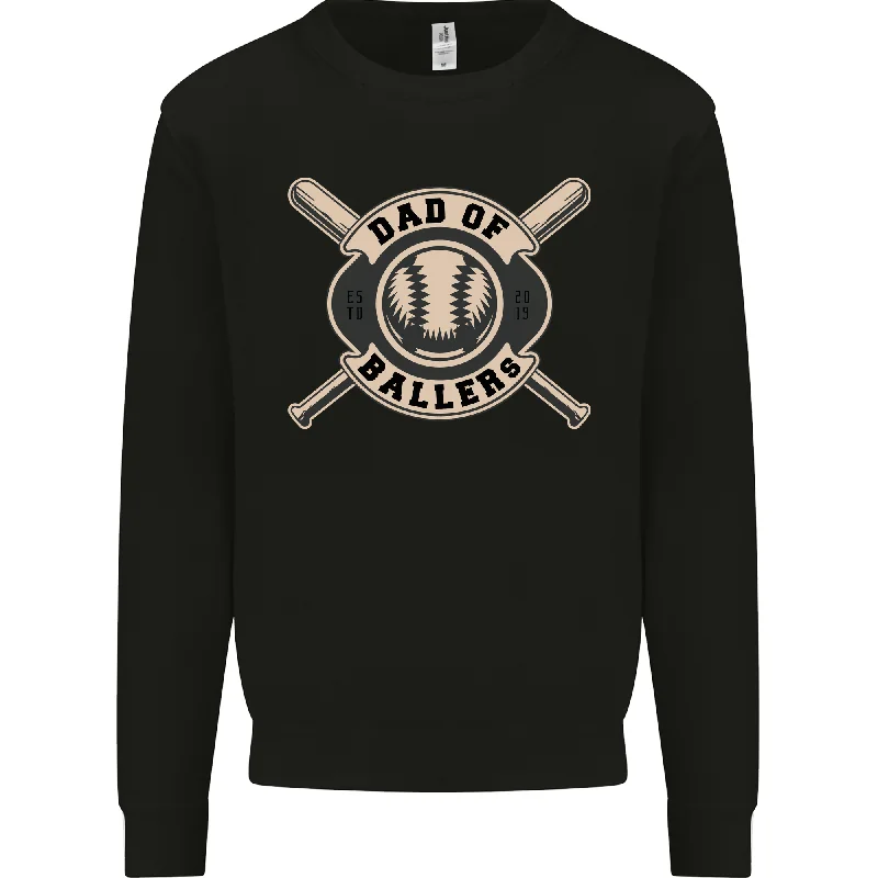 Sale Event chic active hoodieBaseball Dad of Ballers Funny Fathers Day Mens Sweatshirt Jumper Sale Event chic active hoodieBaseball Dad of Ballers Funny Fathers Day Mens Sweatshirt Jumper