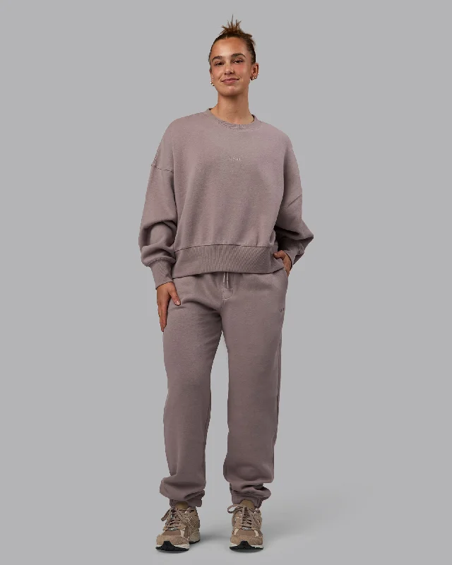 Best Bargains MVP Oversized Sweater - Greyish Purple