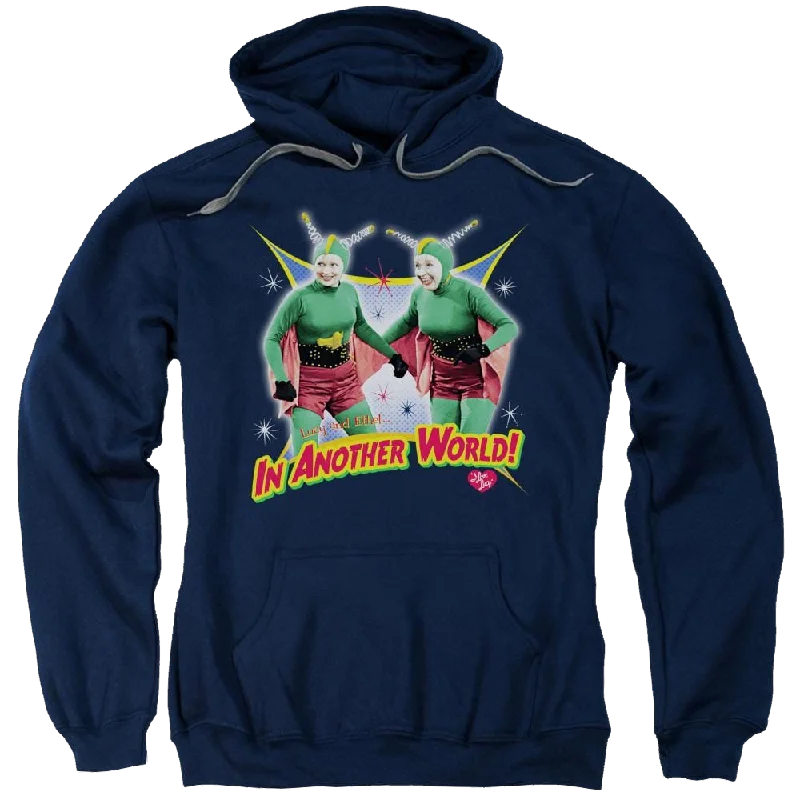 Weekend Flash Sale cozy hooded sweatshirtI Love Lucy In Another World Pullover Hoodie Weekend Flash Sale cozy hooded sweatshirtI Love Lucy In Another World Pullover Hoodie