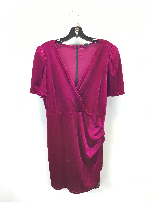 Stock Clearance casual day dressDress Casual Midi By Wild Fable In Pink, Size: L
