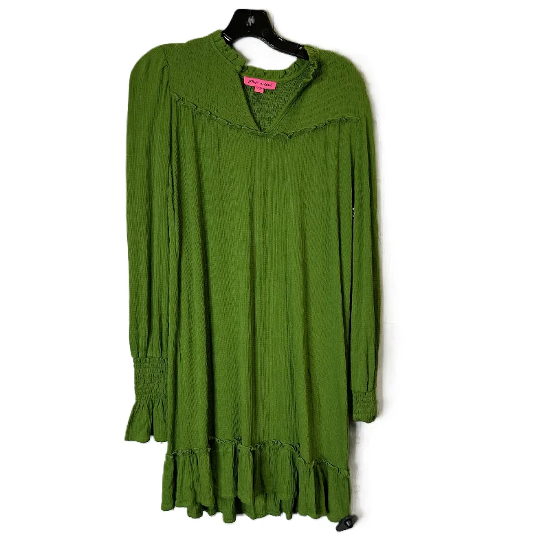 Huge Discounts velvet dressDress Casual Midi By Betsey Johnson In Green, Size: S