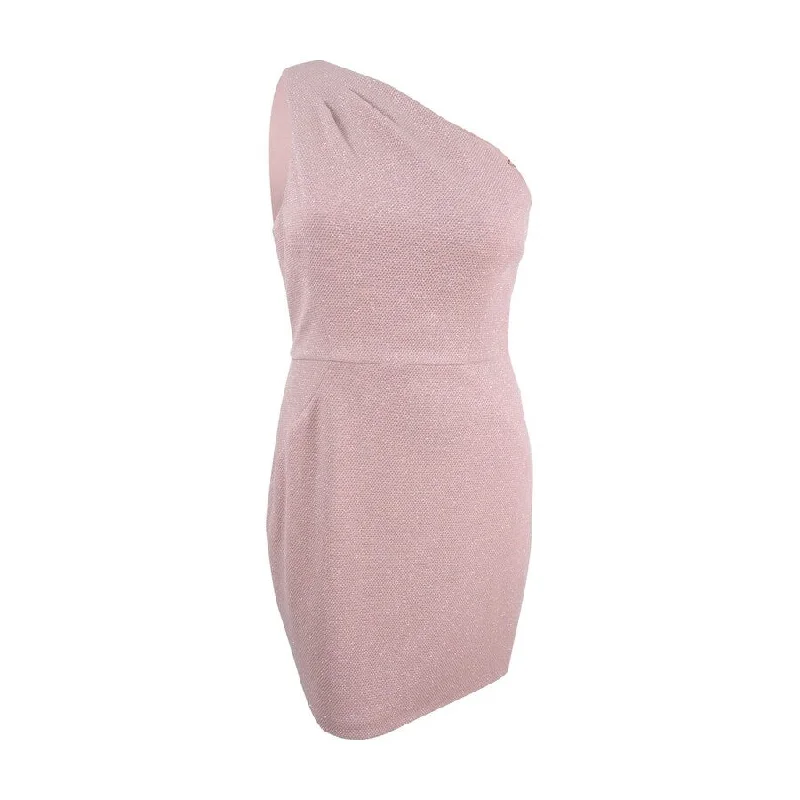 Price Cut casual day dressVince Camuto Women's Shimmer One-Shoulder Dress (12, Blush) Price Cut casual day dressVince Camuto Women's Shimmer One-Shoulder Dress (12, Blush)