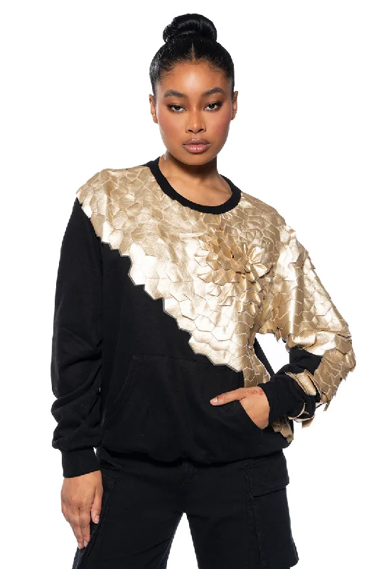New Markdowns RUN IT TEXTURED CREWNECK