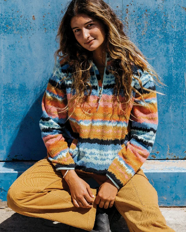 Mega Sale A/Div Boundary Mock 3 Half-Zip Pullover Sweatshirt - Shallow Sea