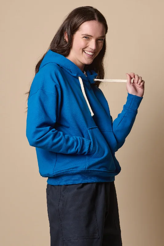 Fantastic Deals Women's Hooded Sweatshirt - Cobalt