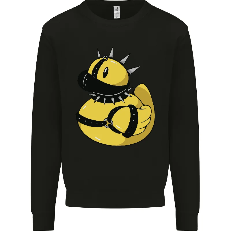 Price Meltdown cool activewear hoodieBDSM Rubber Duck Funny Bondage Mens Sweatshirt Jumper Price Meltdown cool activewear hoodieBDSM Rubber Duck Funny Bondage Mens Sweatshirt Jumper