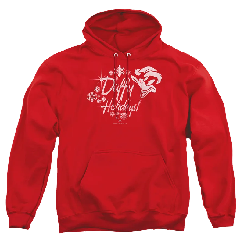 Price Rollback cozy hoodieLooney Tunes Daffy Holidays Pullover Hoodie