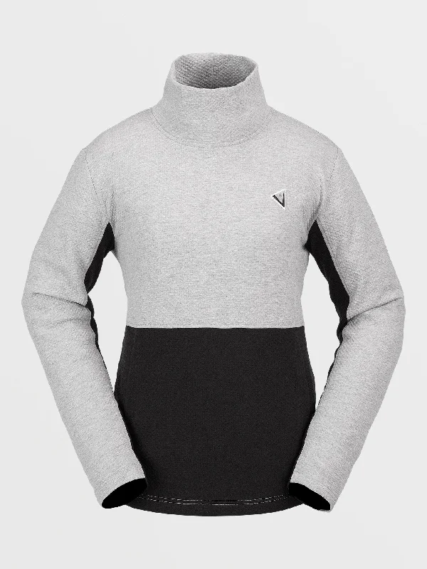 Savings Galore Womens Tech Pullover Fleece - Heather Grey