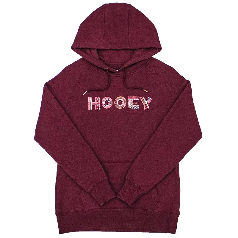 Massive Deals 'Hooey' Women's "Artisan" Hoody - Burgundy