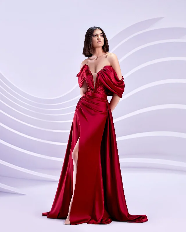 Instant Discount floral midi dressMODESSA COUTURE M20303 DRESS