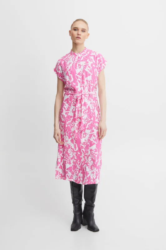 Warehouse Sale party dressGine Dress (Super Pink)